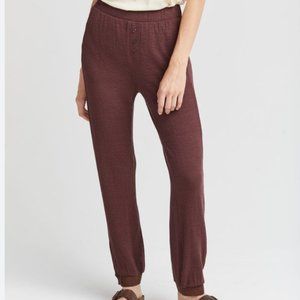 Richer Poorer Bounce Knit Unwind Pant- Womens Size Large-‎ Redwood